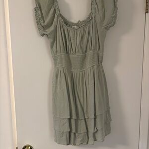 Casual Sage Green Hollister Dress